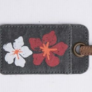 Upcycled MonaB "Beachin'" Luggage Tag